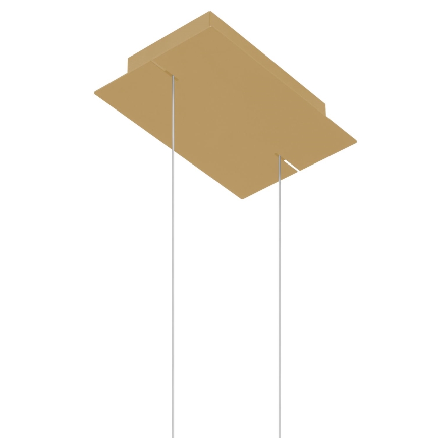 Thoro TH.221 - LED Chandelier on a string RIO LED/30W/230V CRI 95 4000K d. 55 cm gold