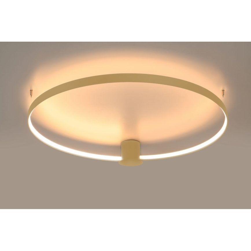 Thoro TH.222 - LED Ceiling light RIO LED/30W/230V CRI 90 3000K d. 55 cm gold