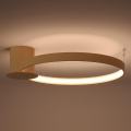 Thoro TH.222 - RIO LED Ceiling Light, 21W / 230V, CRI 98, 3000 K (Warm White), Ø 55 cm, Gold finish