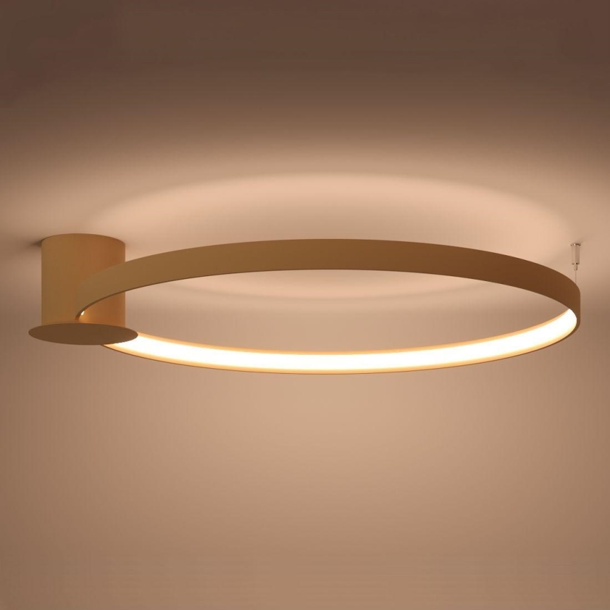 Thoro TH.224 - LED Ceiling light RIO LED/50W/230V CRI 90 3000K d. 78 cm gold