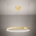 Thoro TH.246 - LED Chandelier on a string RIO LED/50W/230V CRI 90 3000K d. 78 cm gold