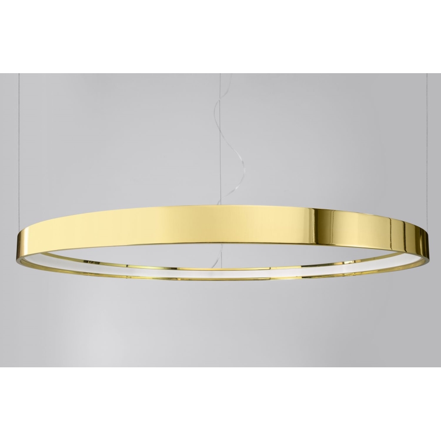 Thoro TH.246 - LED Chandelier on a string RIO LED/50W/230V CRI 90 3000K d. 78 cm gold