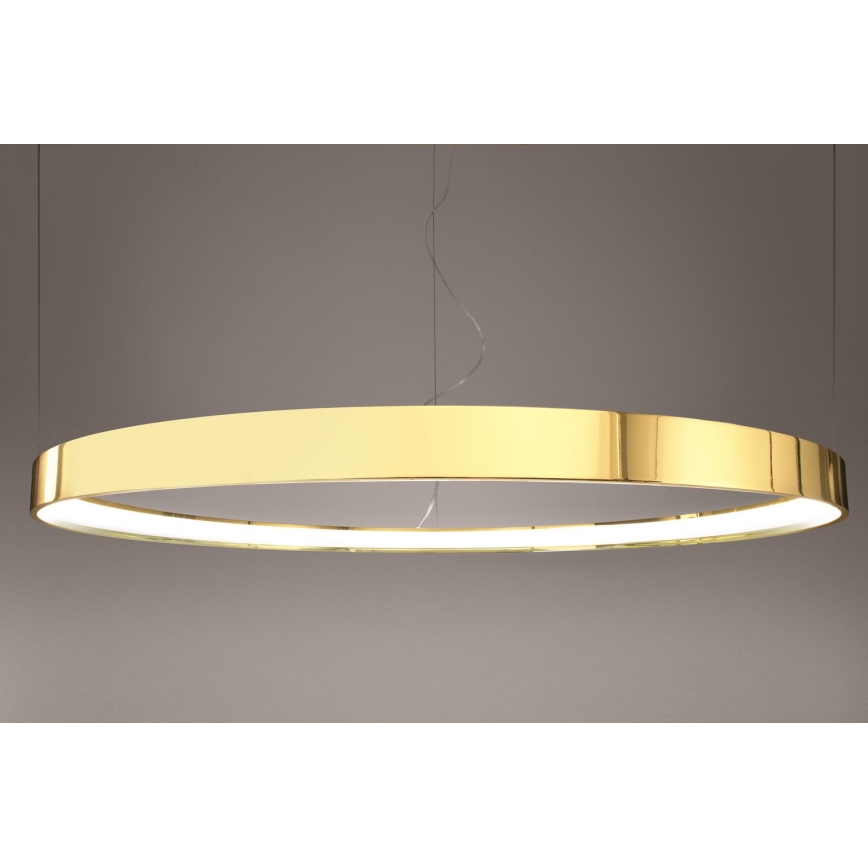 Thoro TH.246 - LED Chandelier on a string RIO LED/50W/230V CRI 90 3000K d. 78 cm gold