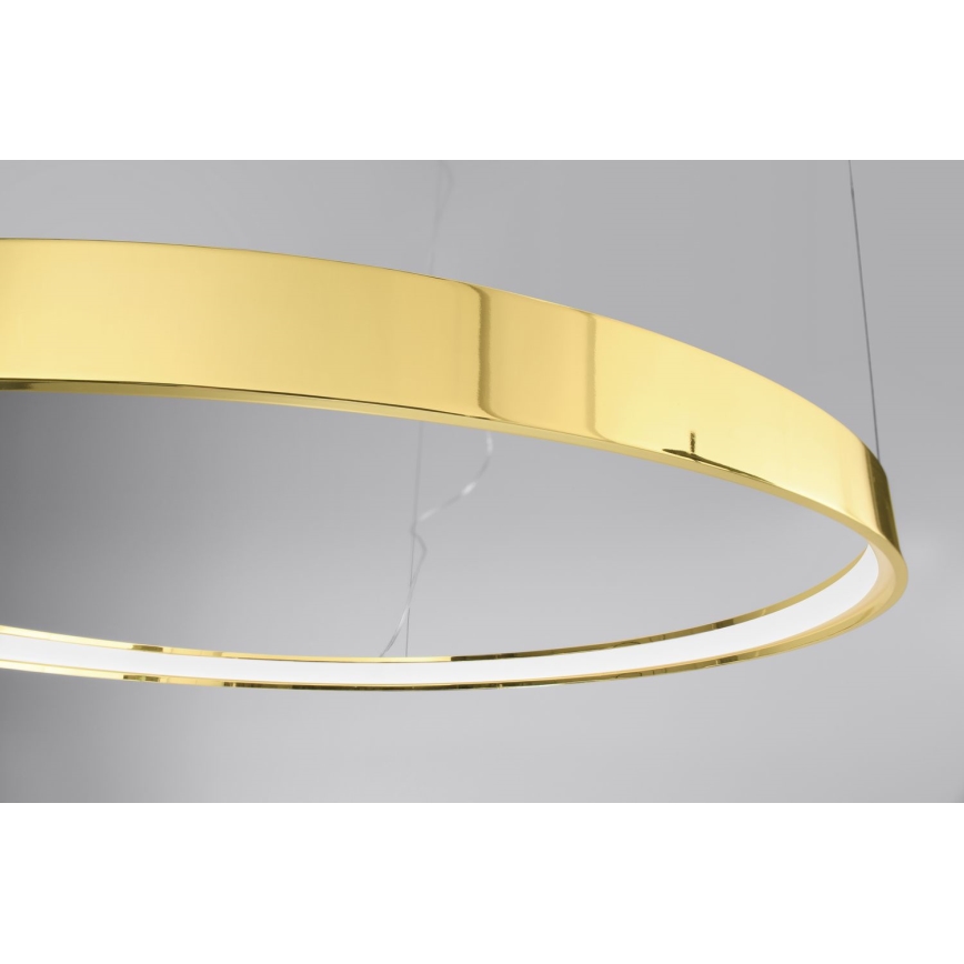 Thoro TH.246 - LED Chandelier on a string RIO LED/50W/230V CRI 90 3000K d. 78 cm gold