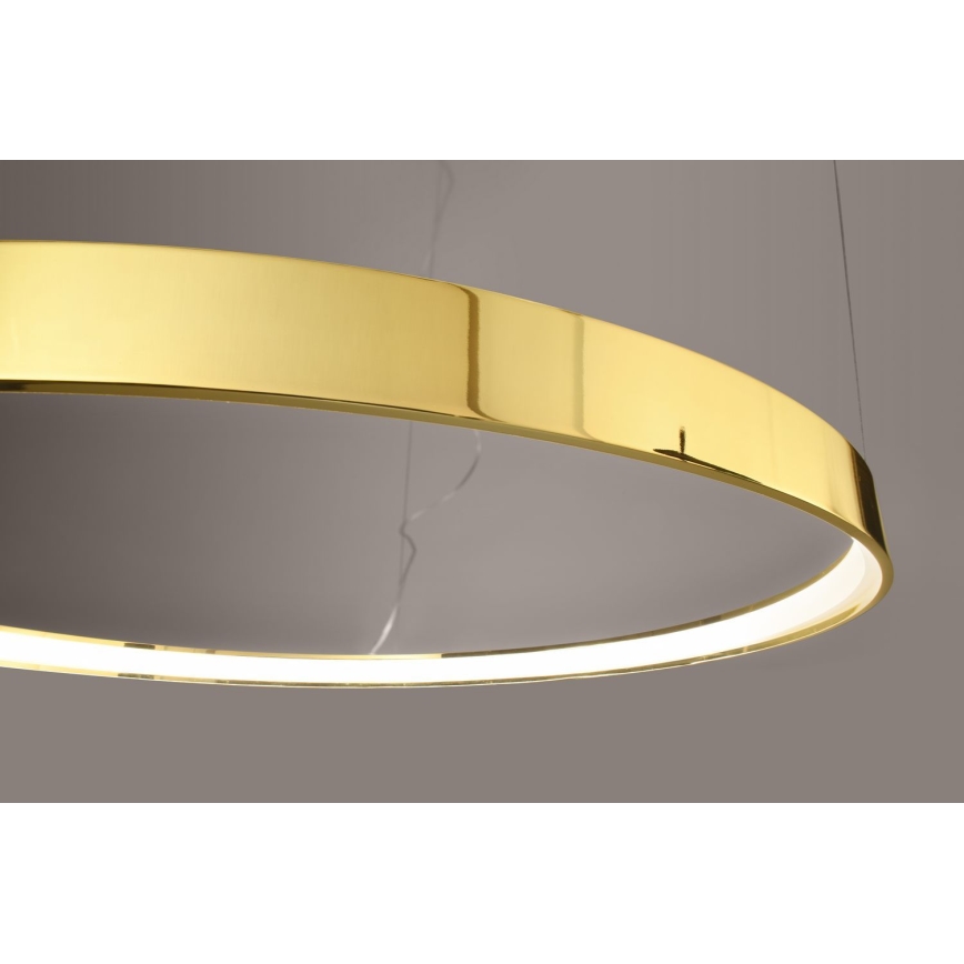 Thoro TH.246 - LED Chandelier on a string RIO LED/50W/230V CRI 90 3000K d. 78 cm gold