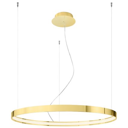 Thoro TH.246 - LED Chandelier on a string RIO LED/50W/230V CRI 90 3000K d. 78 cm gold