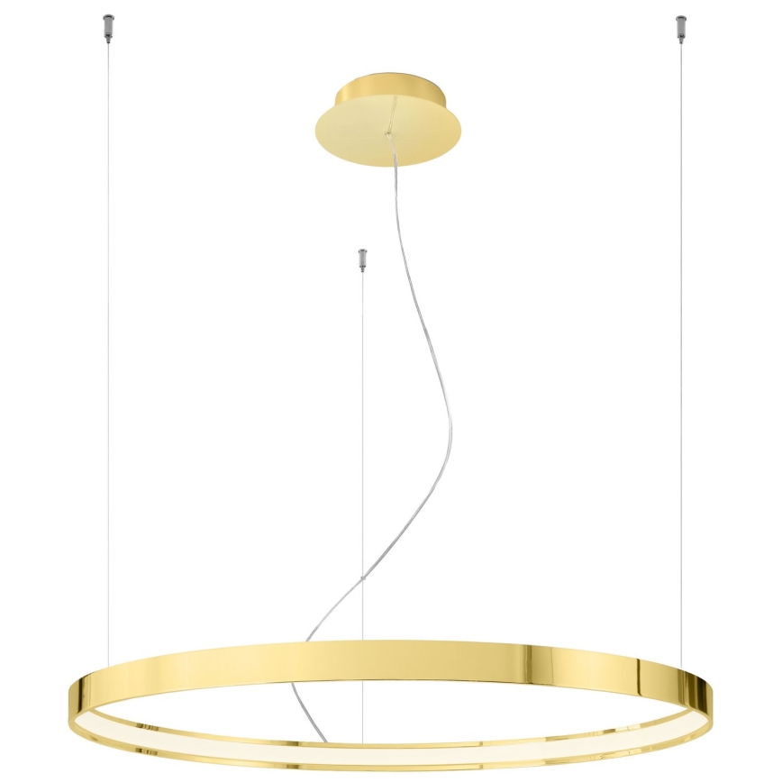 Thoro TH.246 - LED Chandelier on a string RIO LED/50W/230V CRI 90 3000K d. 78 cm gold