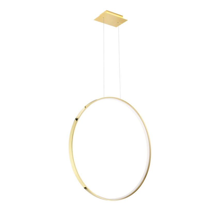 Thoro TH.248 - LED Chandelier on a string RIO LED/50W/230V CRI 90 3000K d. 78 cm gold