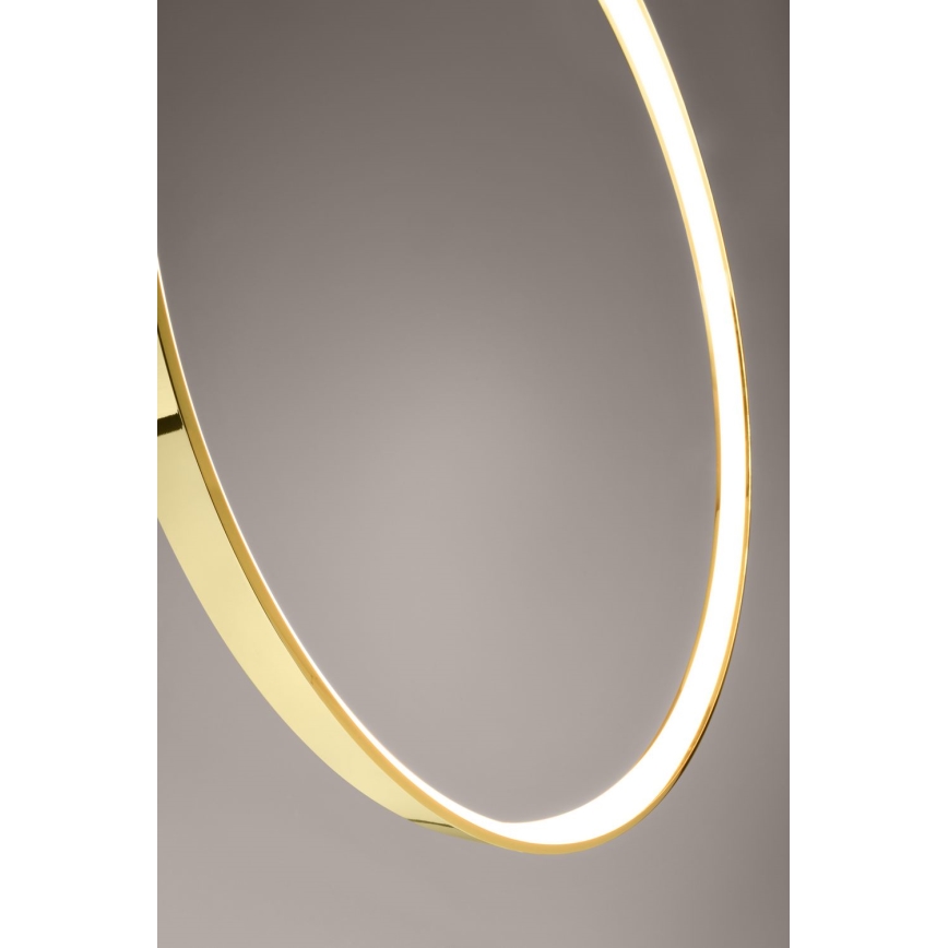 Thoro TH.248 - LED Chandelier on a string RIO LED/50W/230V CRI 90 3000K d. 78 cm gold