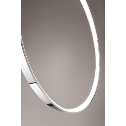 Thoro TH.249 - LED Chandelier on a string RIO LED/50W/230V CRI 90 4000K d. 78 cm shiny chrome