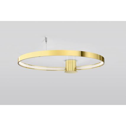 Thoro TH.252 - LED Ceiling light RIO LED/50W/230V CRI 90 3000K d. 78 cm gold
