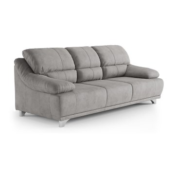 Three-seater sofa RIMINI grey