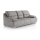 Three-seater sofa RIMINI grey