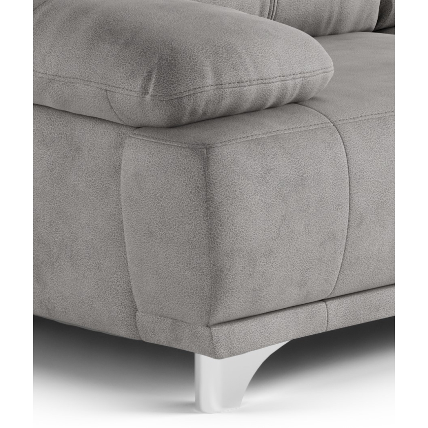 Three-seater sofa RIMINI grey