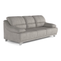 Three-seater sofa RIMINI light grey