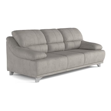 Three-seater sofa RIMINI light grey