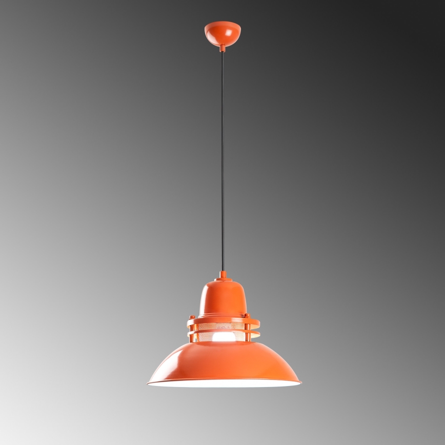 TIBET Cable Pendant Light 1xE27/40W/230V Orange