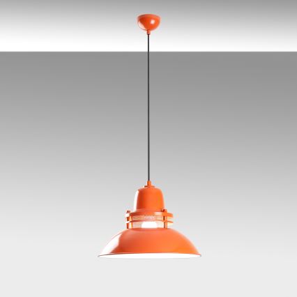 TIBET Cable Pendant Light 1xE27/40W/230V Orange
