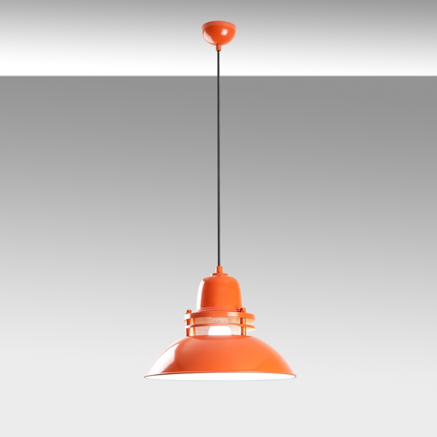 TIBET Cable Pendant Light 1xE27/40W/230V Orange