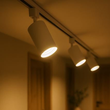 TIGER 1-Phase Track Spotlight 1x GU10/10W/230V, White