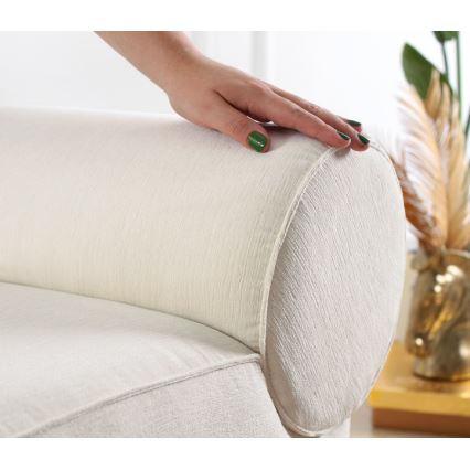 TIKI Ottoman 47x45 cm Cream