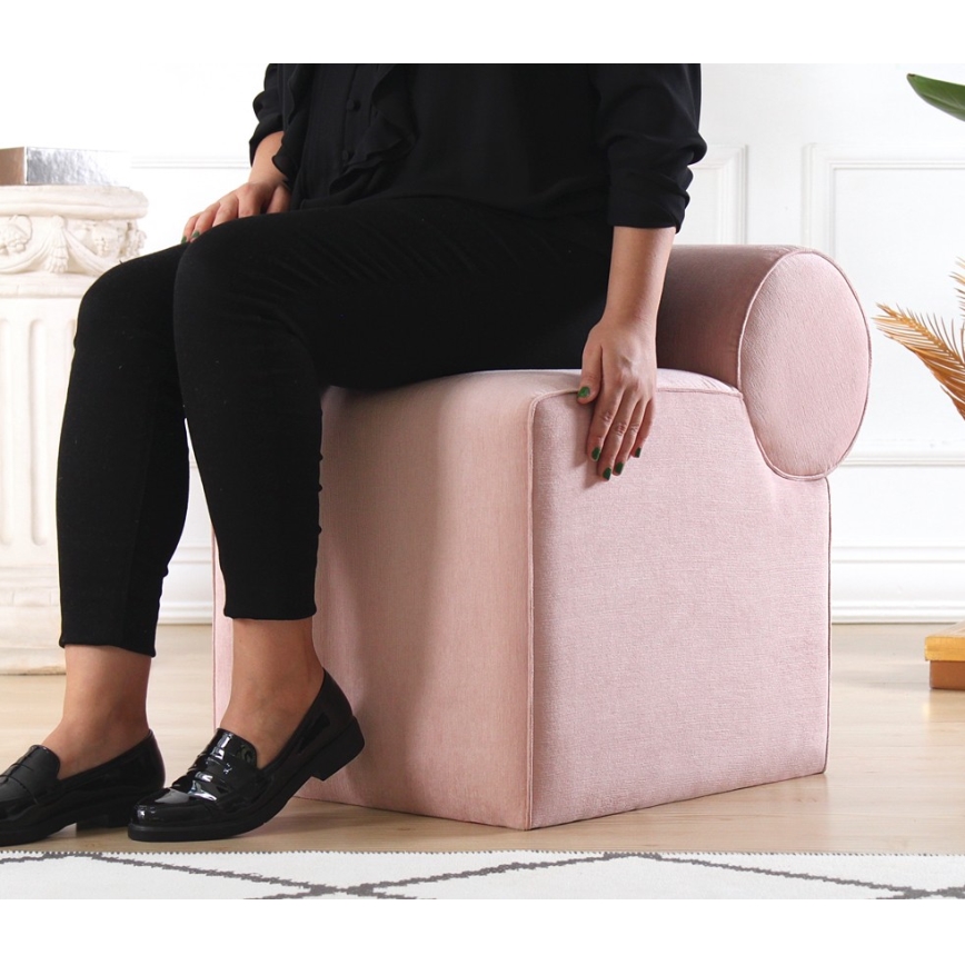 TIKI Stool 47x45 cm Pink