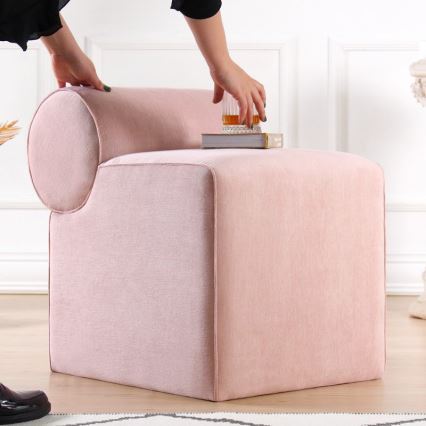 TIKI Stool 47x45 cm Pink