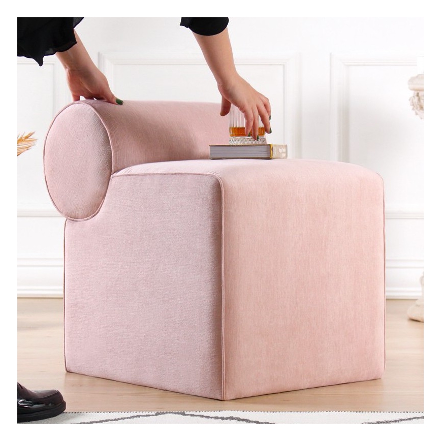 TIKI Stool 47x45 cm Pink