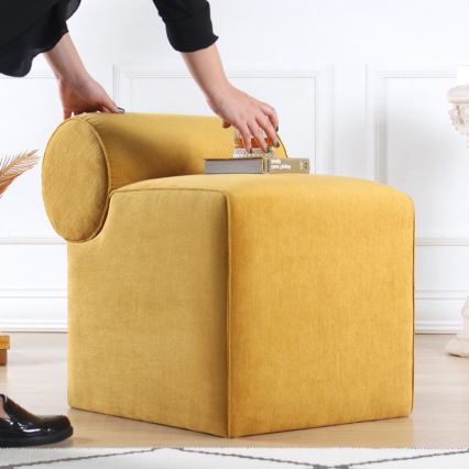 TIKI Stool 47x45 cm Yellow