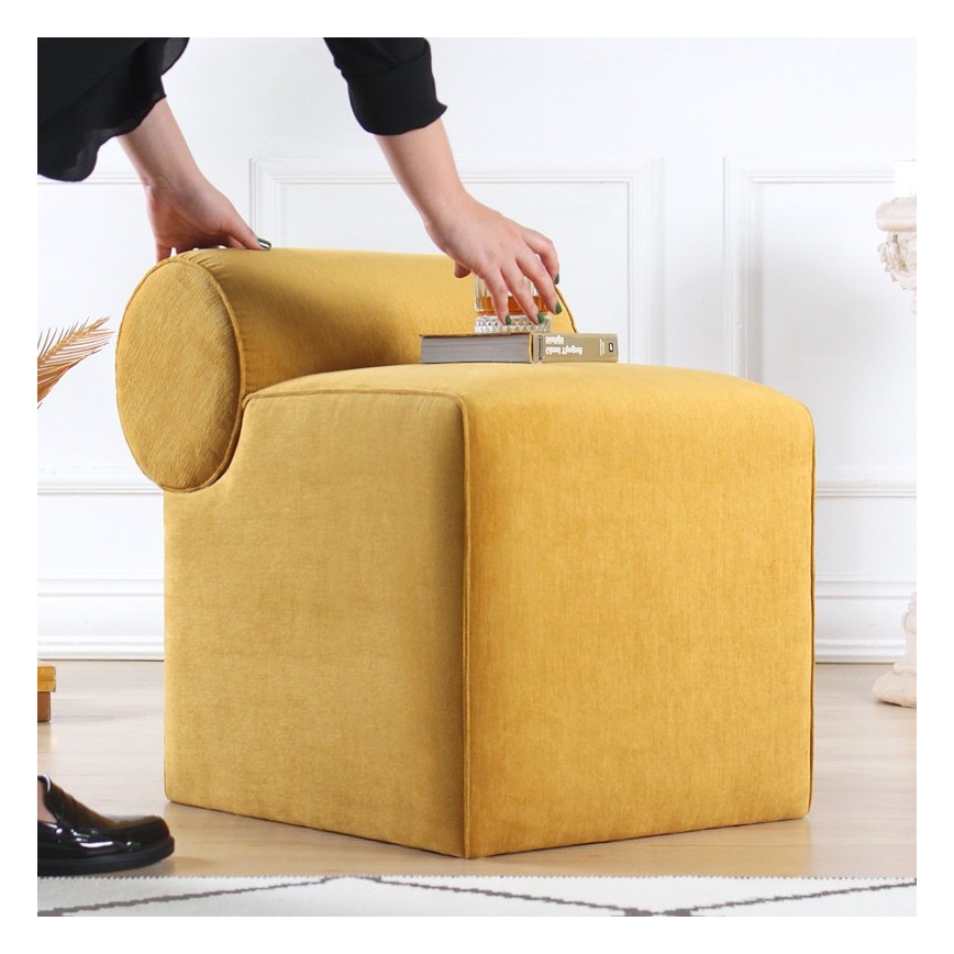 TIKI Stool 47x45 cm Yellow