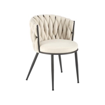 TILOQ Dining Chair, 1 pc, Cream