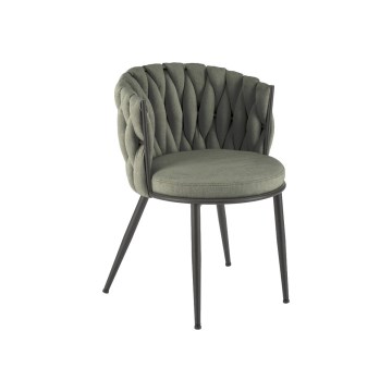TILOQ dining chair, 1 pc, olive
