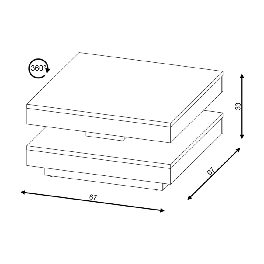 TIMO Conference Table, White