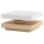 TIMO Table — White / Sonoma Oak