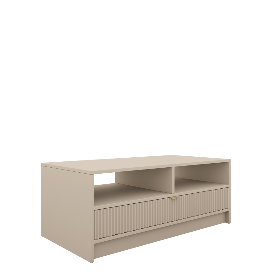 TIRENO 100 x 40 cm Coffee Table, Beige