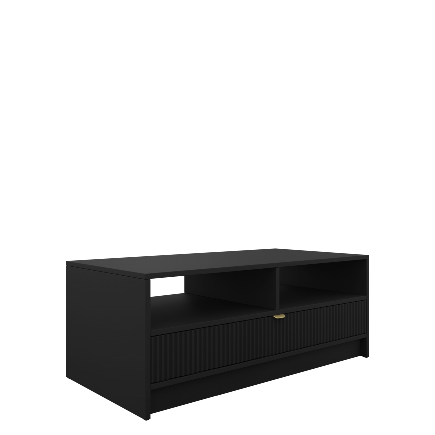 TIRENO coffee table, 100 x 40 cm, Black