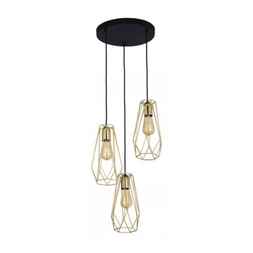 TK Lighting 2697 - Chandelier on a string LUGO 3xE27/60W/230V