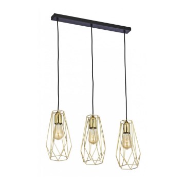 TK Lighting 2698 - Chandelier on a string LUGO 3xE27/60W/230V