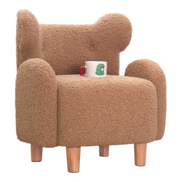 TOBI Children's Armchair, Brown
