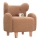 TOBI Children's Armchair, Brown