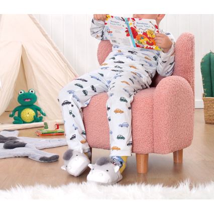TOBI Kids' Armchair, Pink