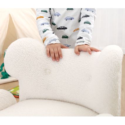 TOBI Kids' Armchair, White