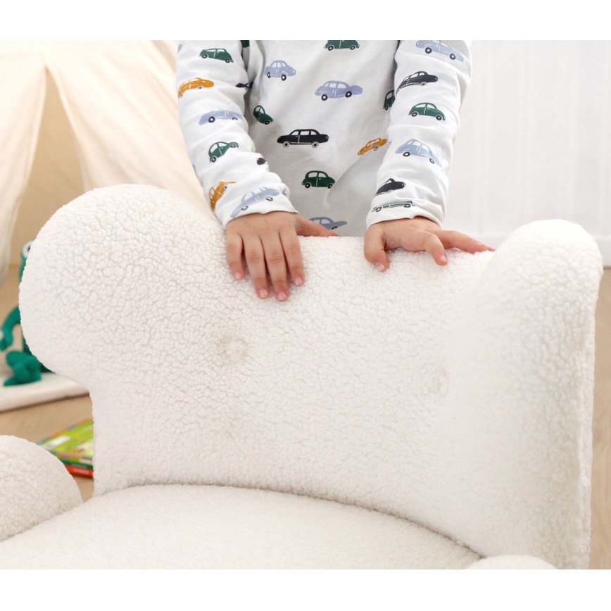 TOBI Kids' Armchair, White