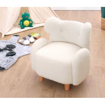 TOBI Kids' Armchair, White