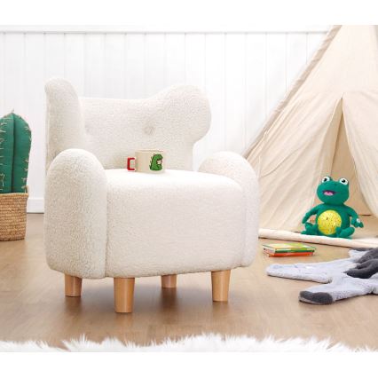 TOBI Kids' Armchair, White