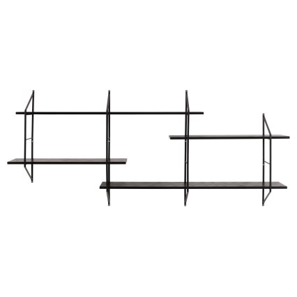 TOCO Wall Shelf 191 x 79 cm, Black