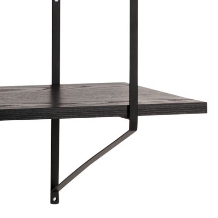 TOCO Wall Shelf 191 x 79 cm, Black