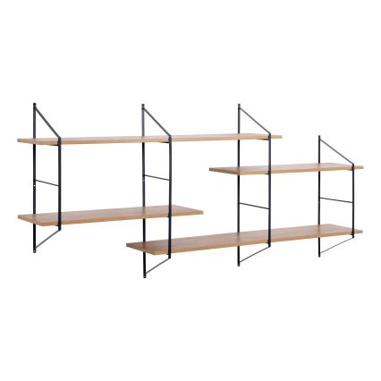 TOCO Wall Shelf 191x79 cm Oak