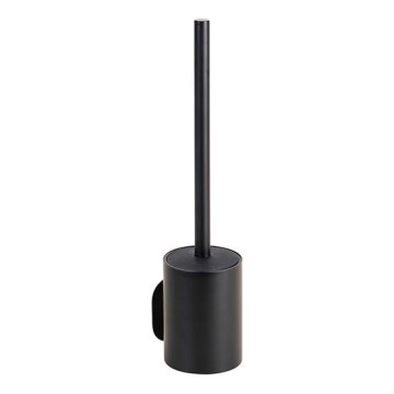 Toilet brush 8 x 35.5 cm, stainless steel/black