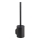 Toilet brush 8 x 35.5 cm, stainless steel/black